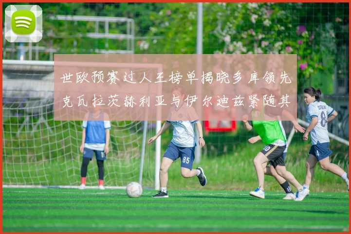 世欧预赛过人王榜单揭晓多库领先克瓦拉茨赫利亚与伊尔迪兹紧随其后